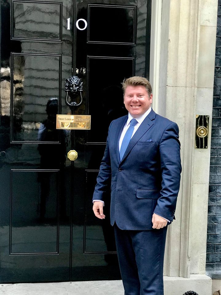 Dean Russell visits 10 Downing Street