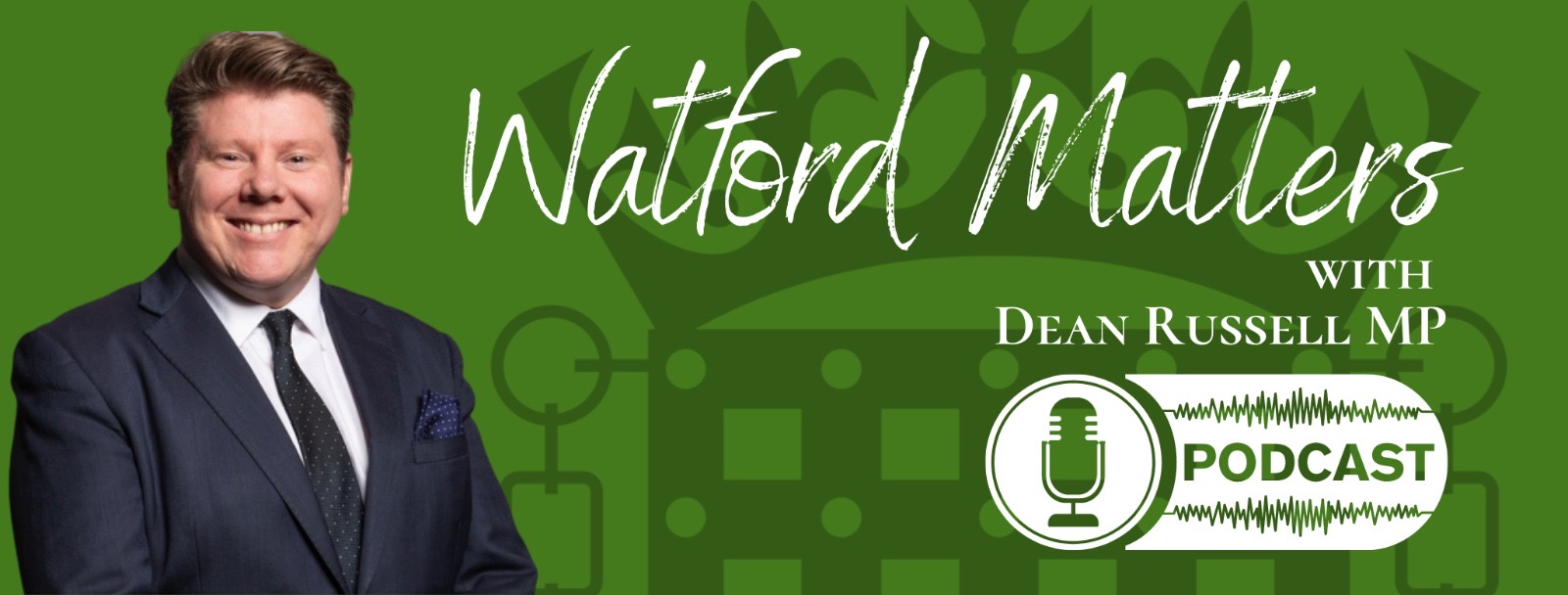 Watford Matters with Dean Russell MP Podcast Banner