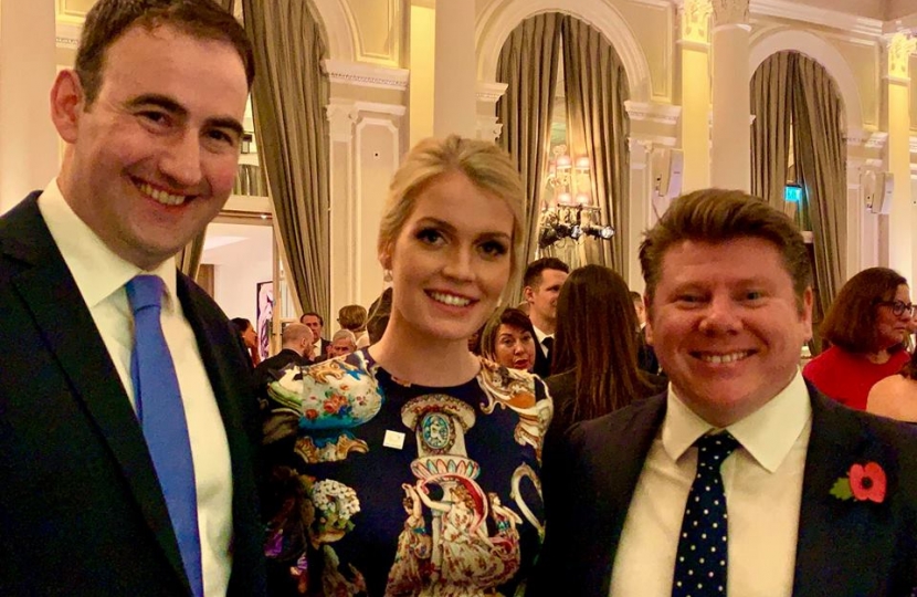 Dean Russell Supporting Give Us Time With Lady Kitty Spencer