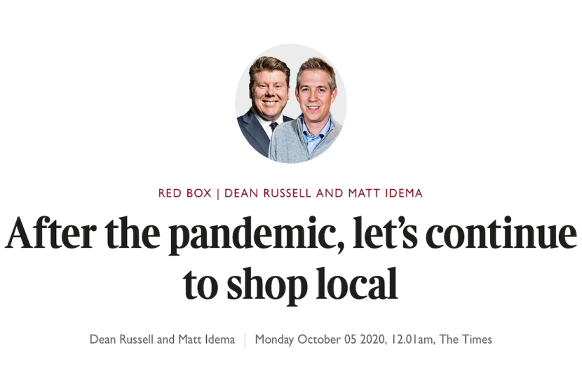 After the pandemic, let’s continue to shop local