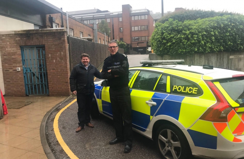 Dean Russell joins Watford Police on a raid to disrupt organised criminals in the local area.