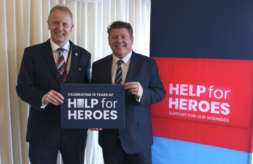 Dean Russell at Help for Heroes