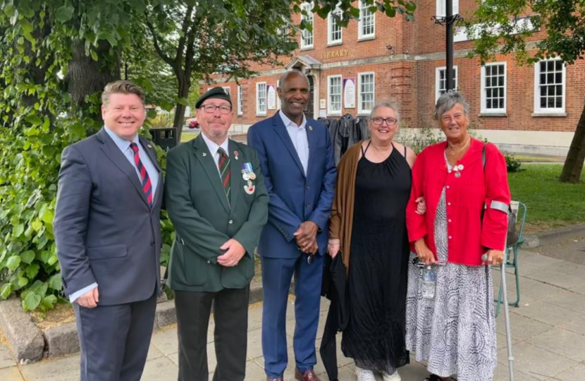 Dean Russell attends Armed Forces Day