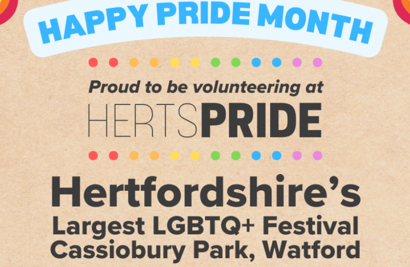 Herts Pride Poster