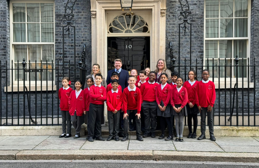 Cherry Tree Primary School visit to number 10 Downing Street