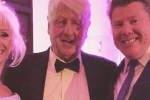Dean Russell with Debbie McGee and Stanley Johnson at the National Reality TV Awards