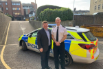 Dean discusses plans with Chief Inspector