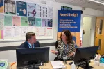 Dean Russell at Citizen's Advice Watford