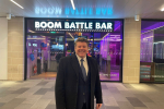 Dean Russell MP visits Boom Battle Bar in Watford Atria