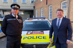 Dean Russell MP with Chief Inspector Andy Wiseman 