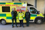 Dean Russell MP visits East of England Ambulance Service