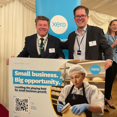 Dean Russell and Xero business event